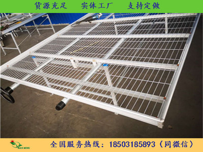 温室花卉苗床生产厂家-花卉苗床镀锌后能确保不会生锈吗?